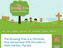 Tablet Screenshot of gtpreschool.org